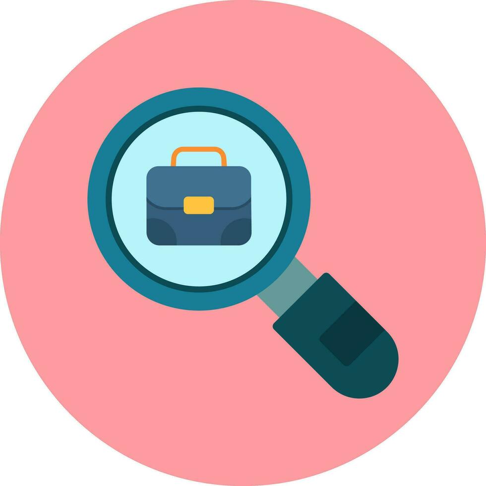 Job Search Vector Icon