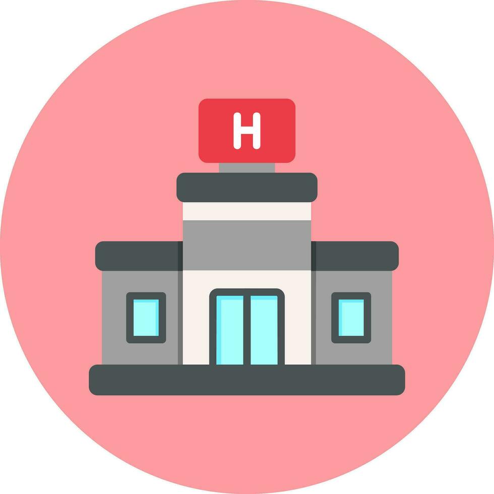 Hospital Vector Icon