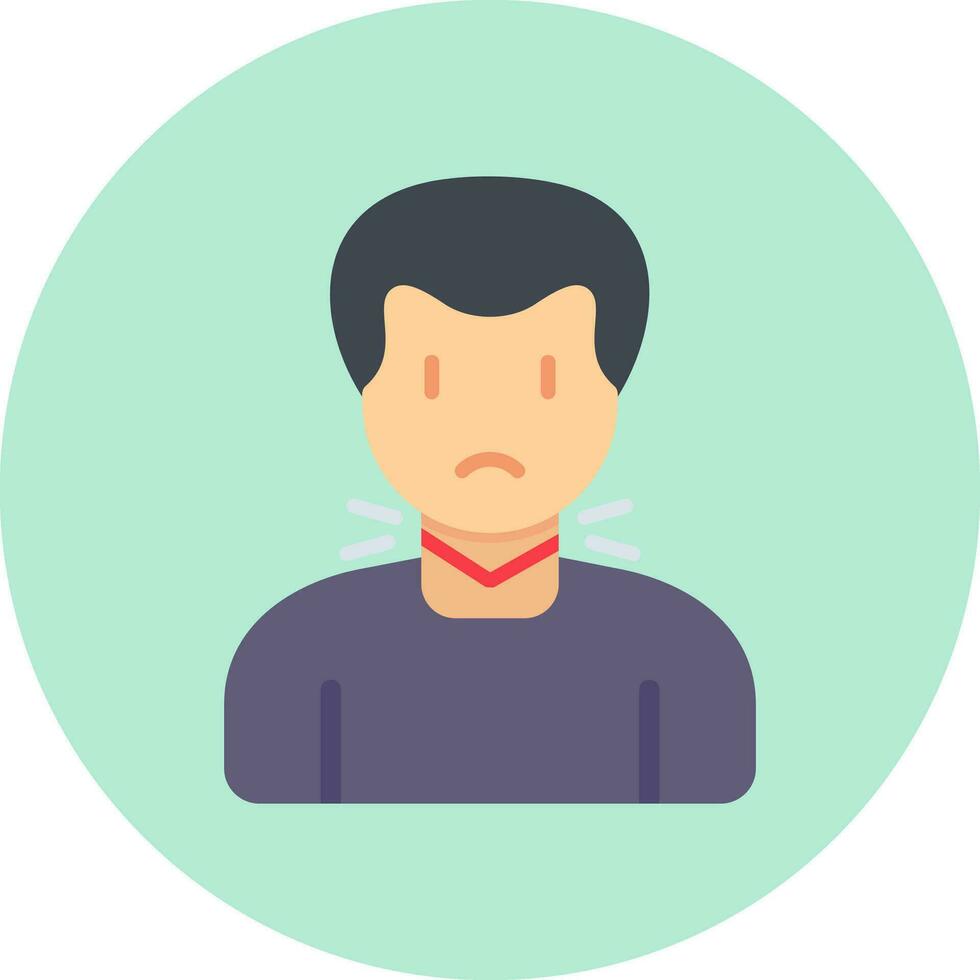 Thyroid Vector Icon