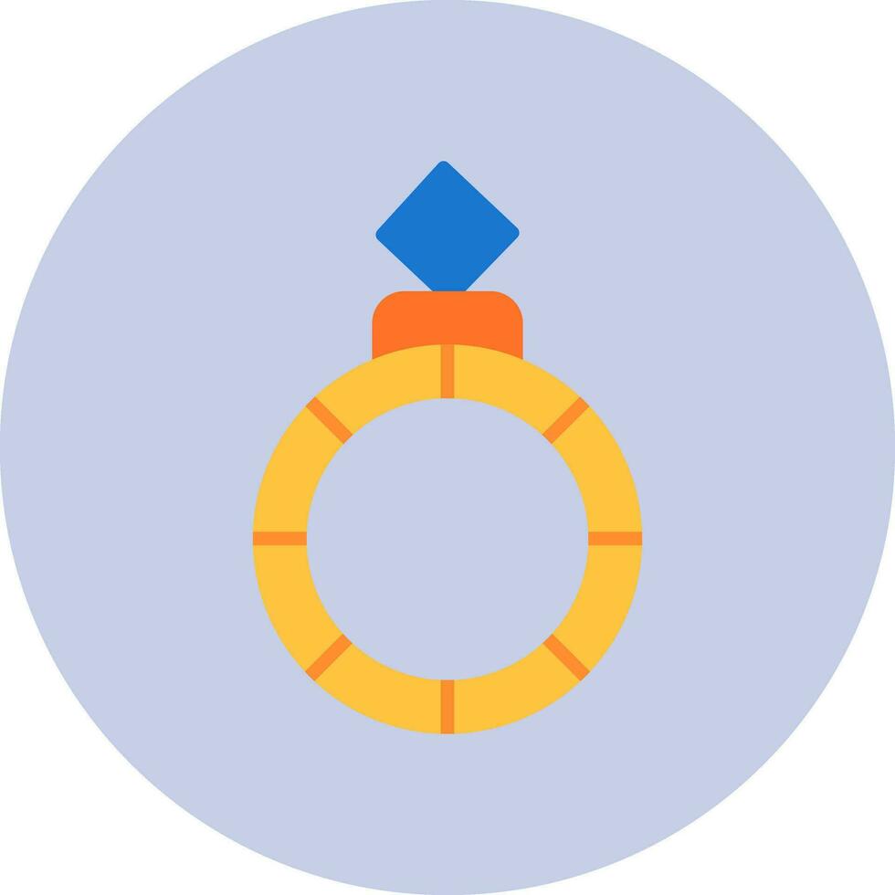 icono de vector de anillo