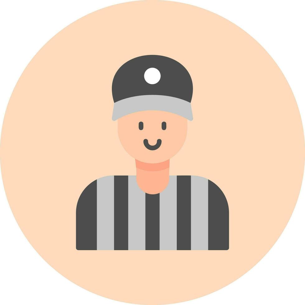 Referee Vector Icon