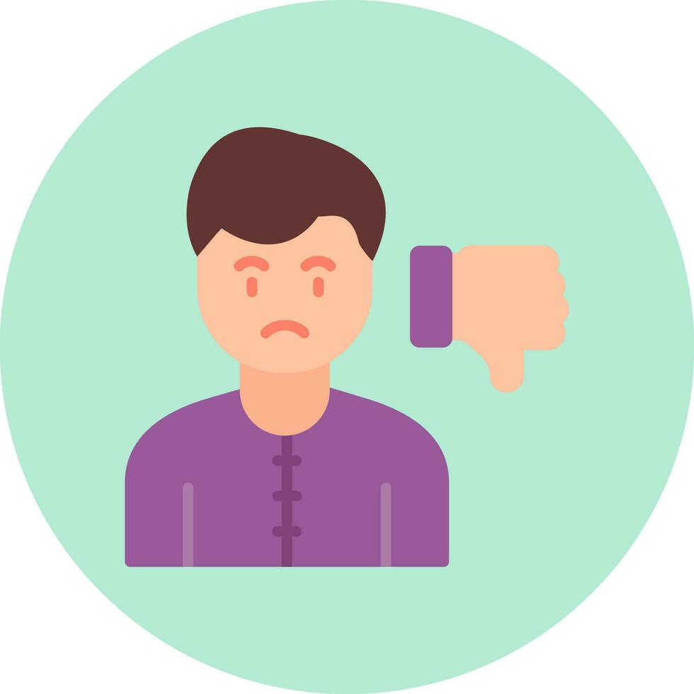 Dissatisfaction Vector Icon