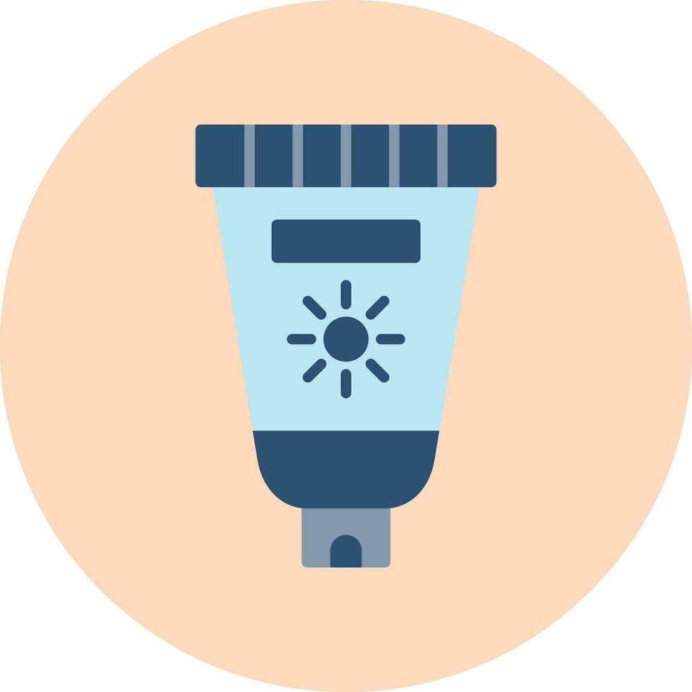 Sunscreen Vector Icon