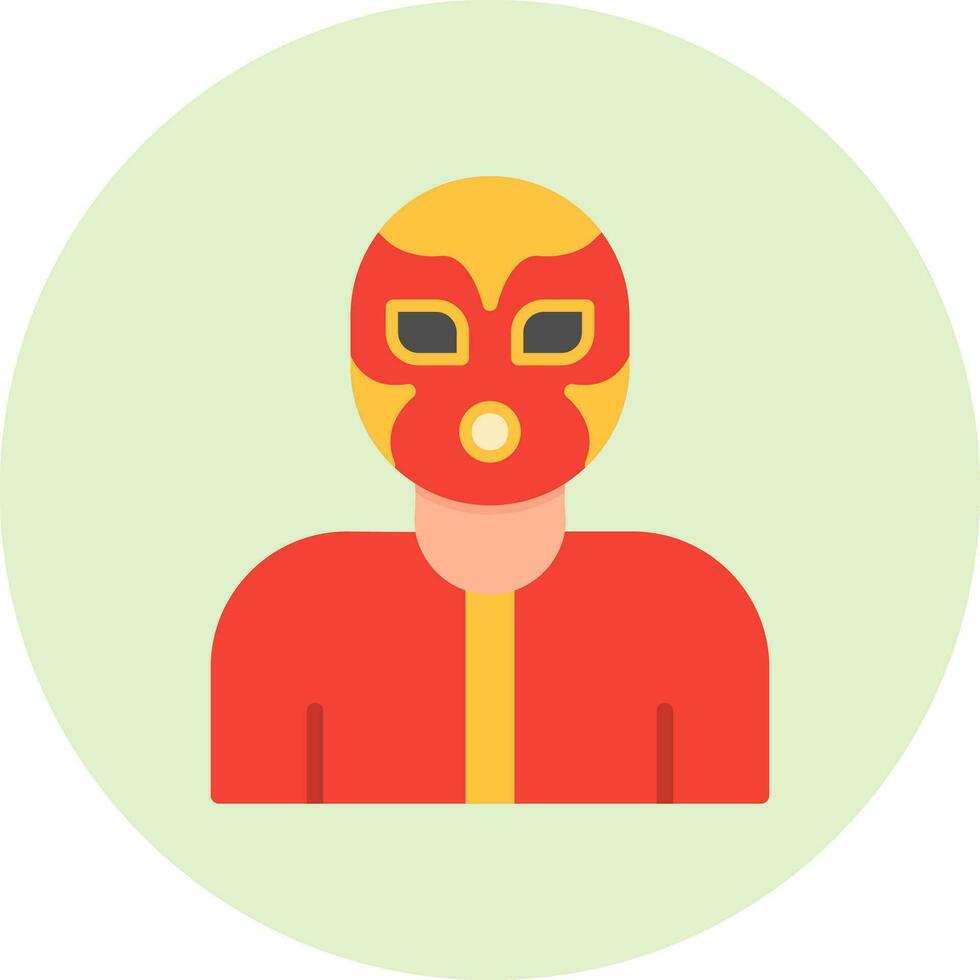 luchador vector icono