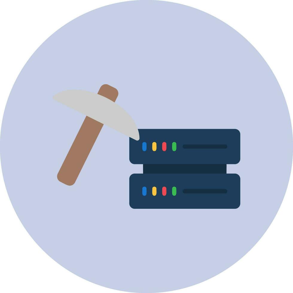 Data Mining Vector Icon