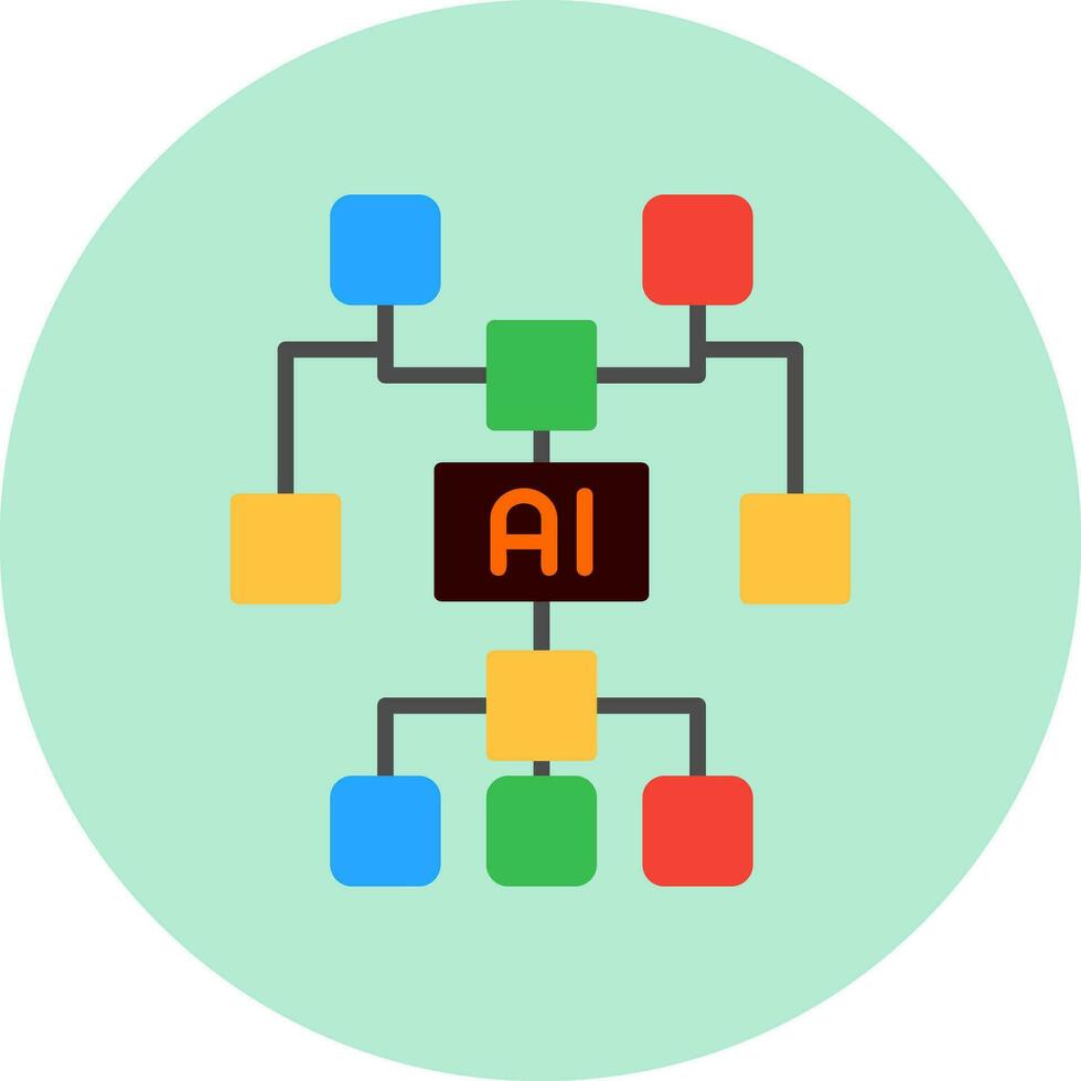 Artificial Intelligence Vector Icon