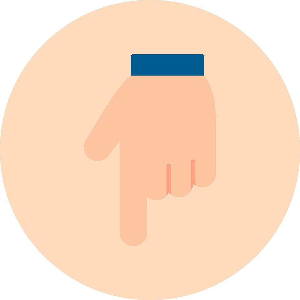 Down Vector Icon