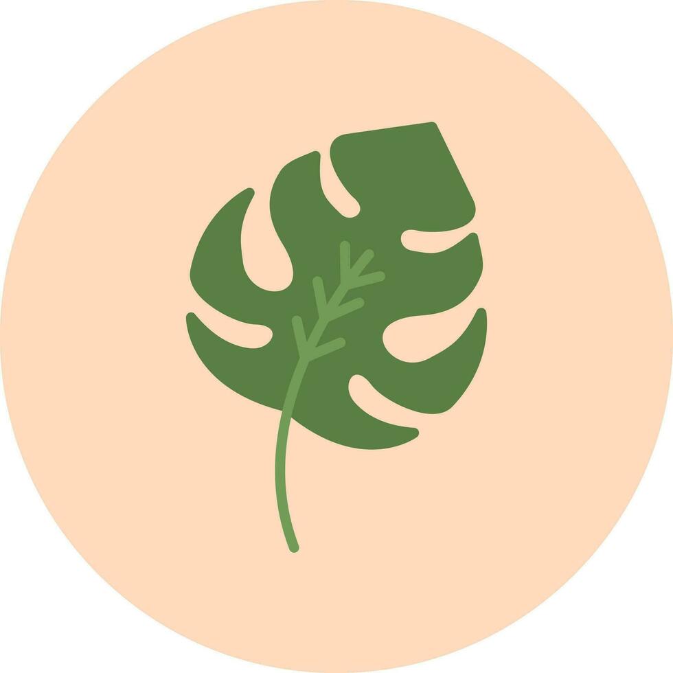 Philodendron Vector Icon