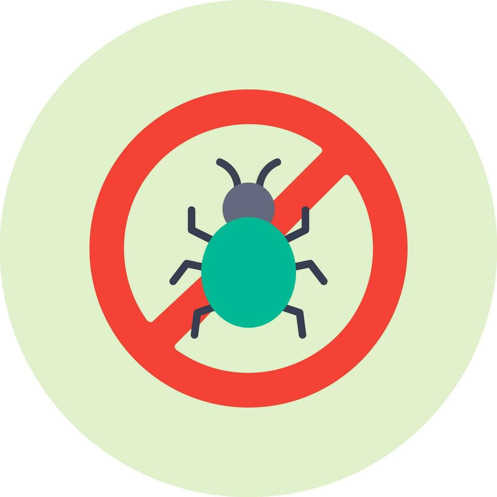 No Bugs Vector Icon