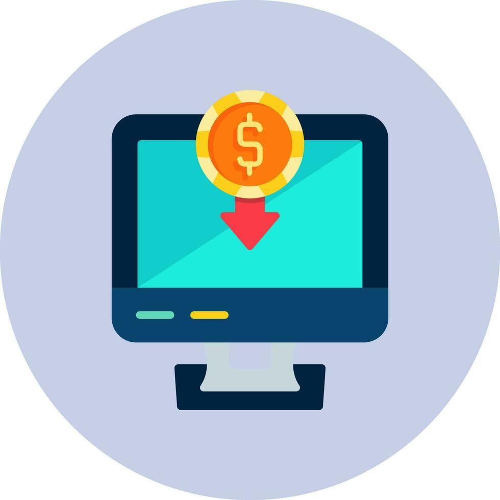 Computer Vector Icon