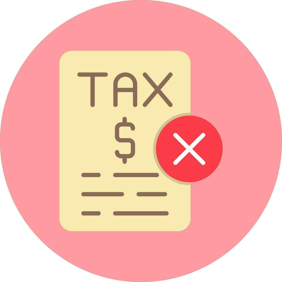 Taxes Vector Icon