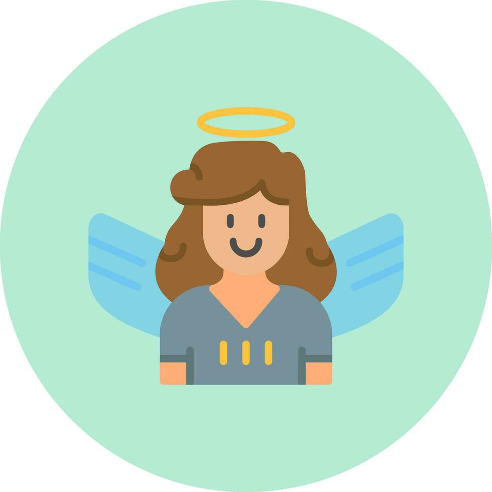 ángel vector icono