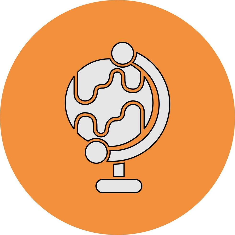 Planet Earth Vector Icon