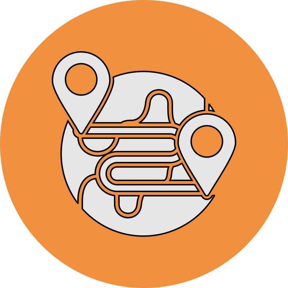 Distance Vector Icon