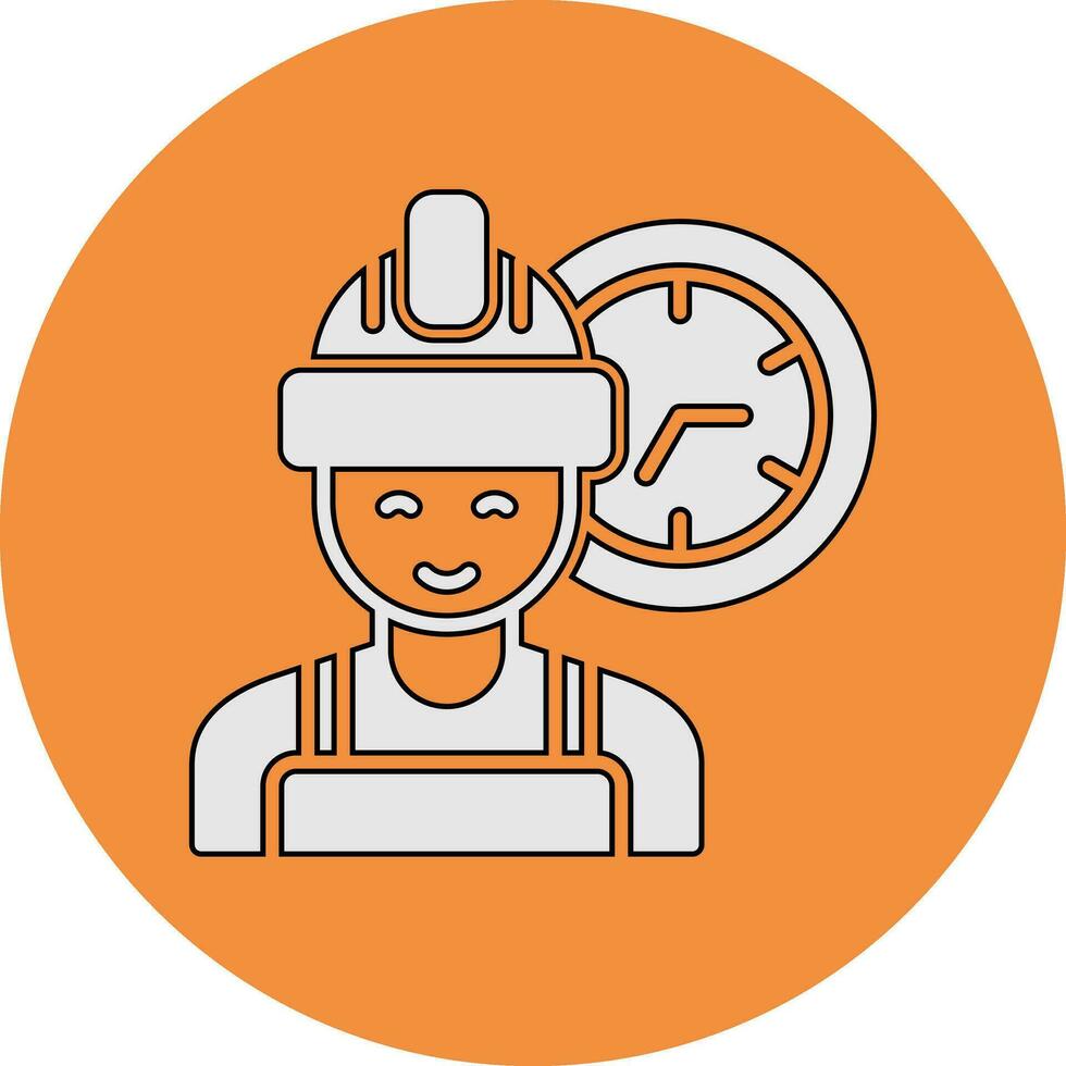 Working Hours Vector Icon