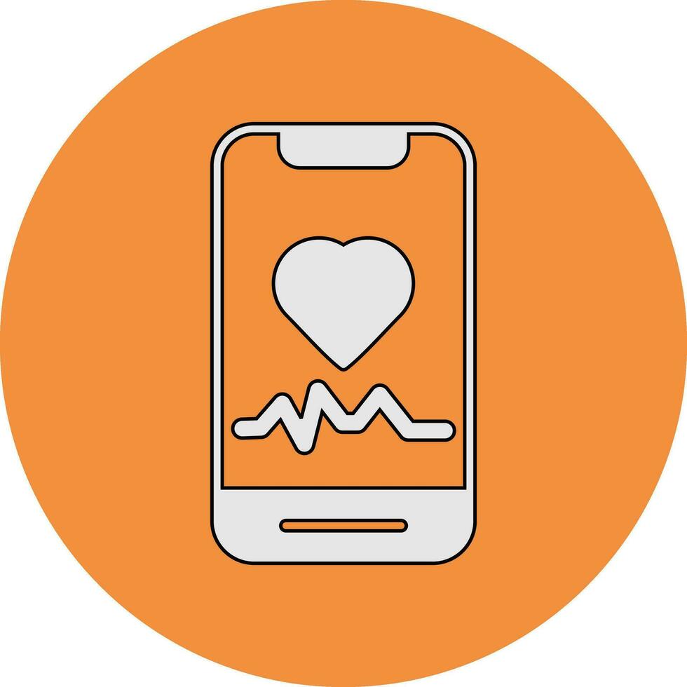 Heart Rate Vector Icon