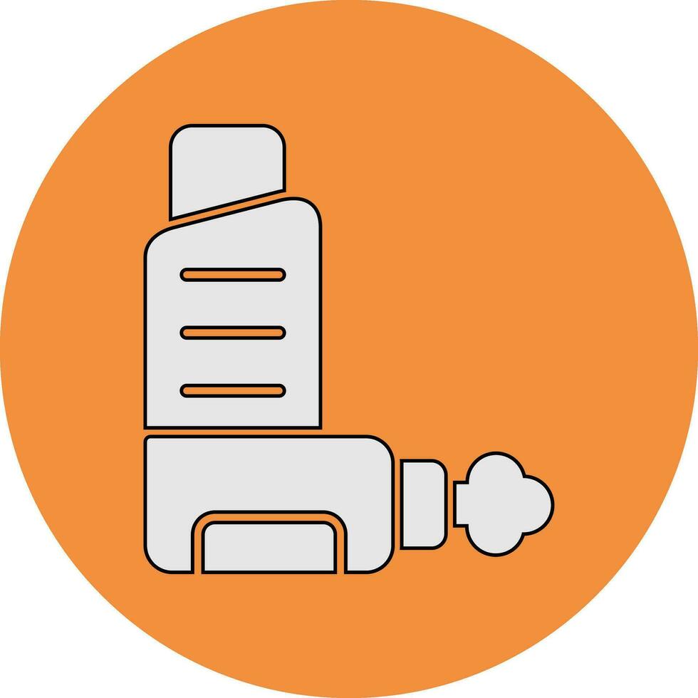 Inhaler Vector Icon