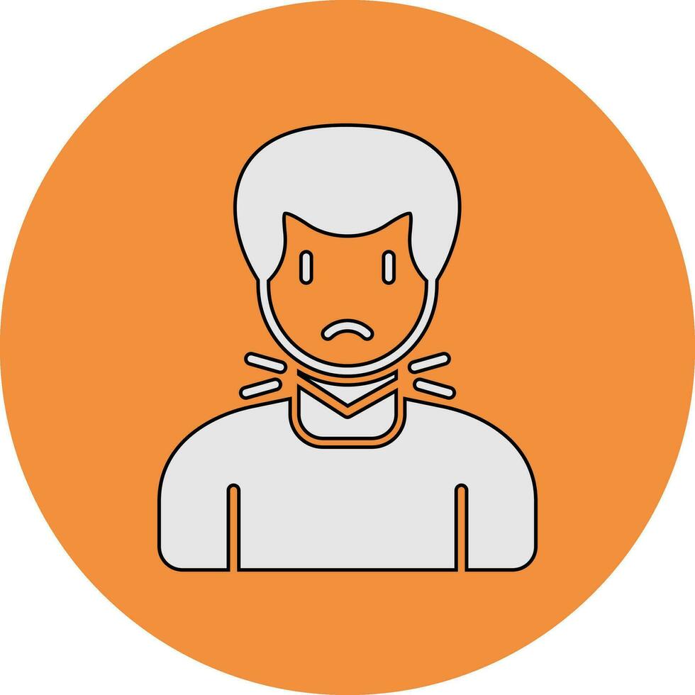 Thyroid Vector Icon