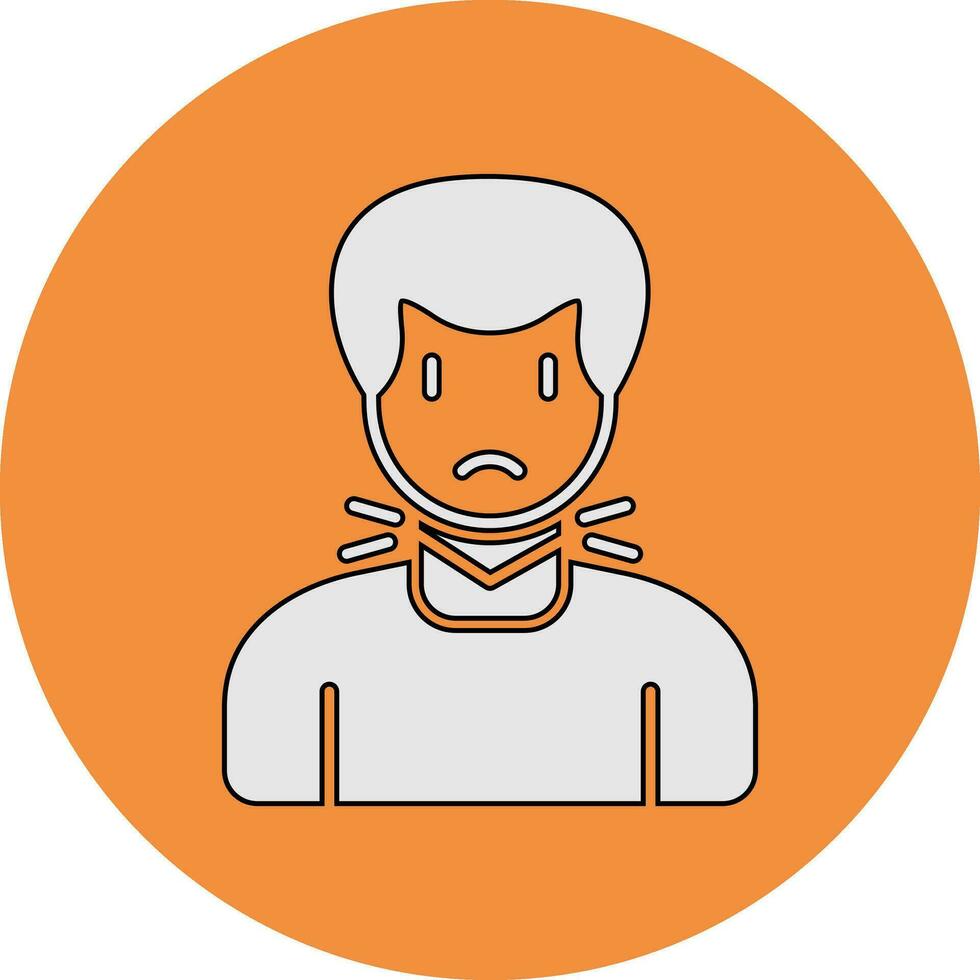 Thyroid Vector Icon