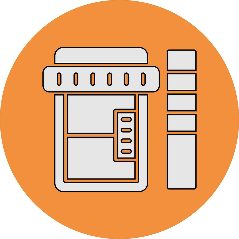 Urine Sample Vector Icon