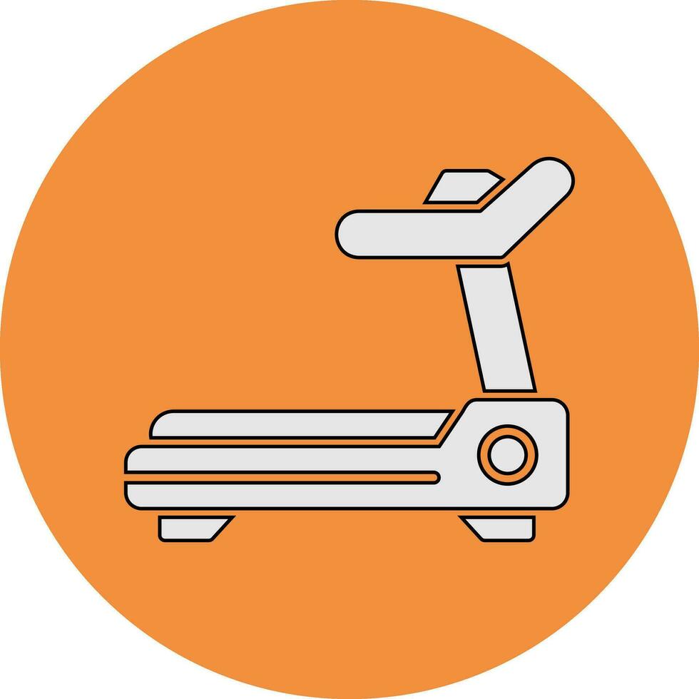 Treadmill Vector Icon