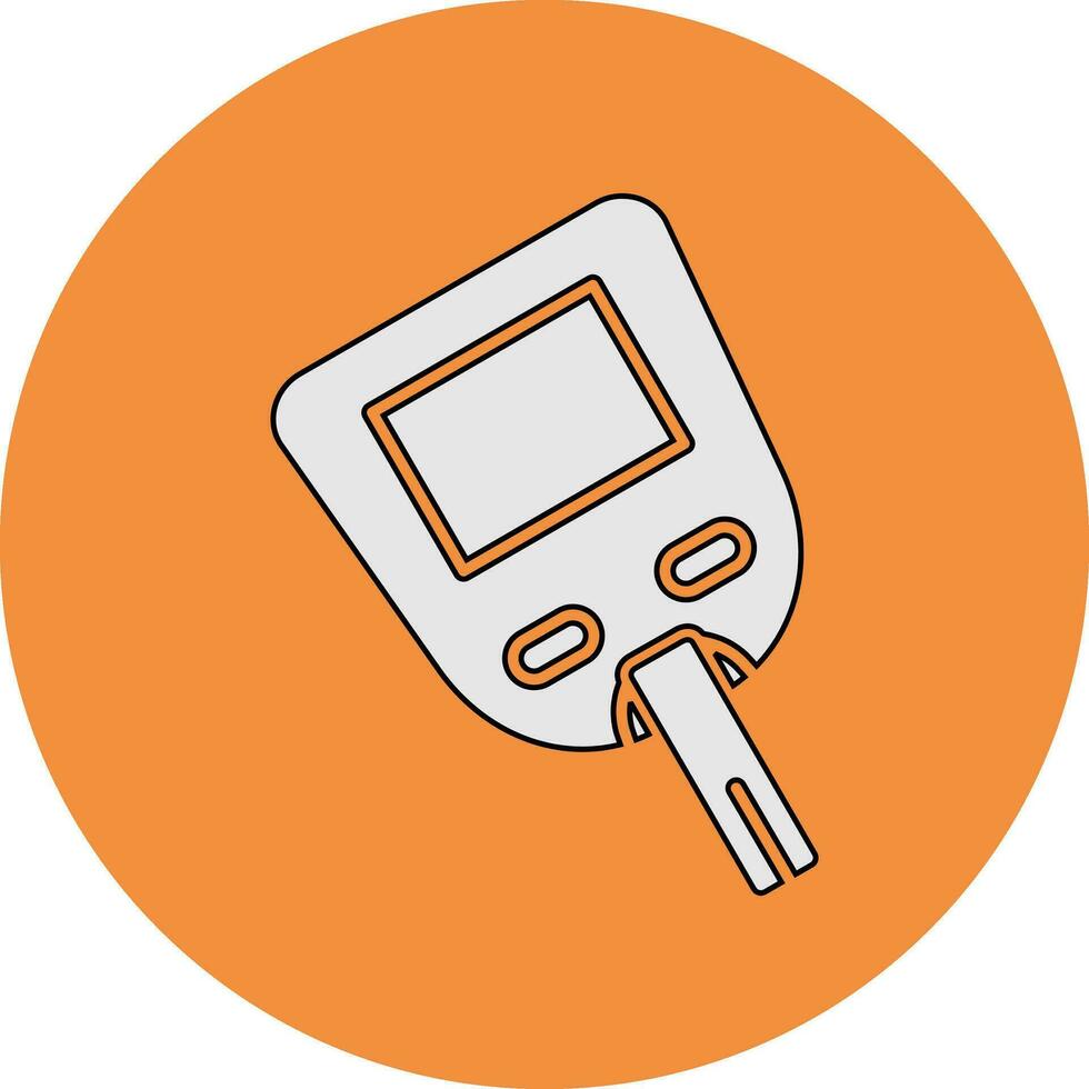 Glucose Meter Vector Icon