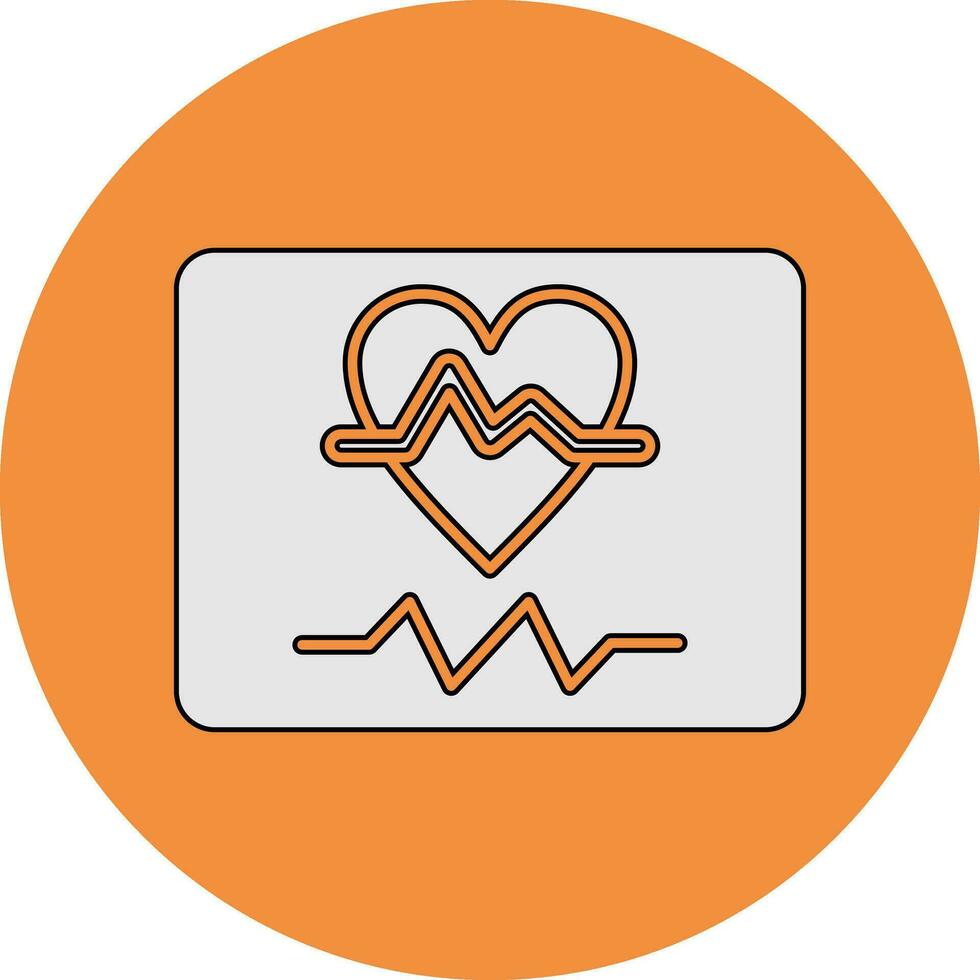 Ecg Vector Icon