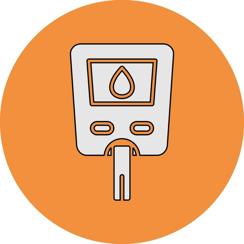Glucose Meter Vector Icon