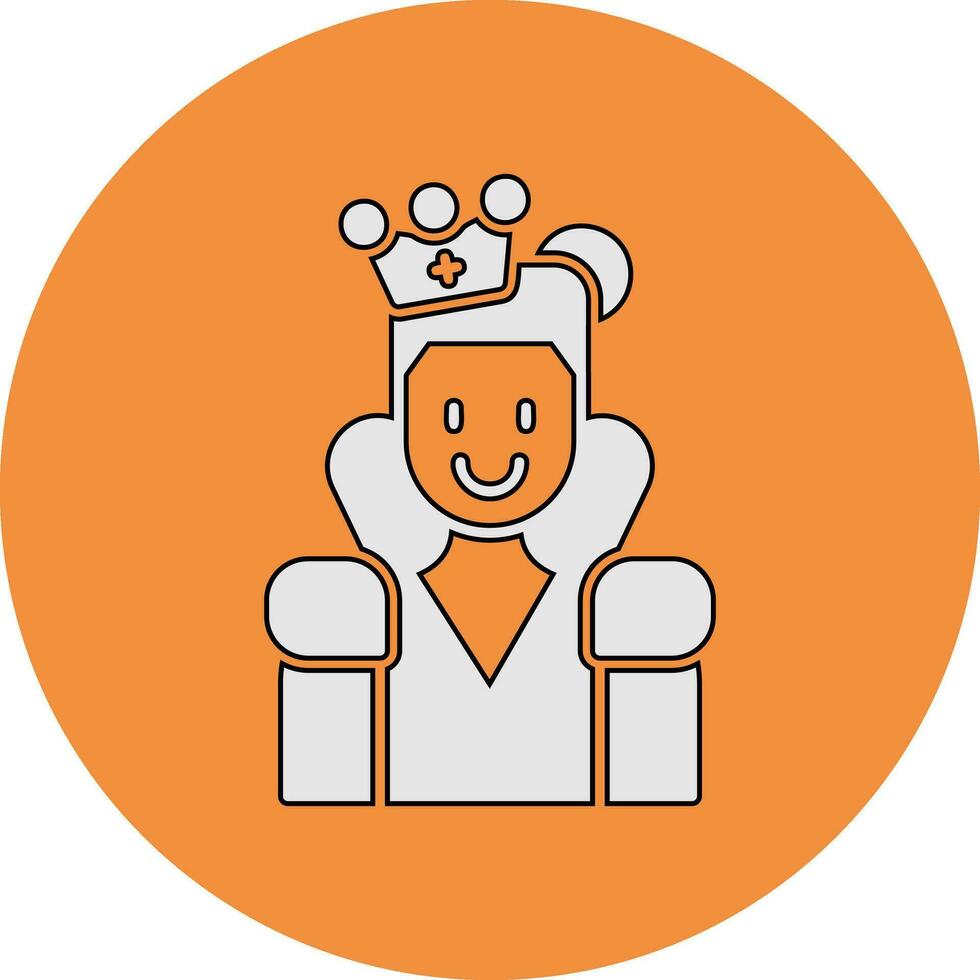 Queen Vector Icon