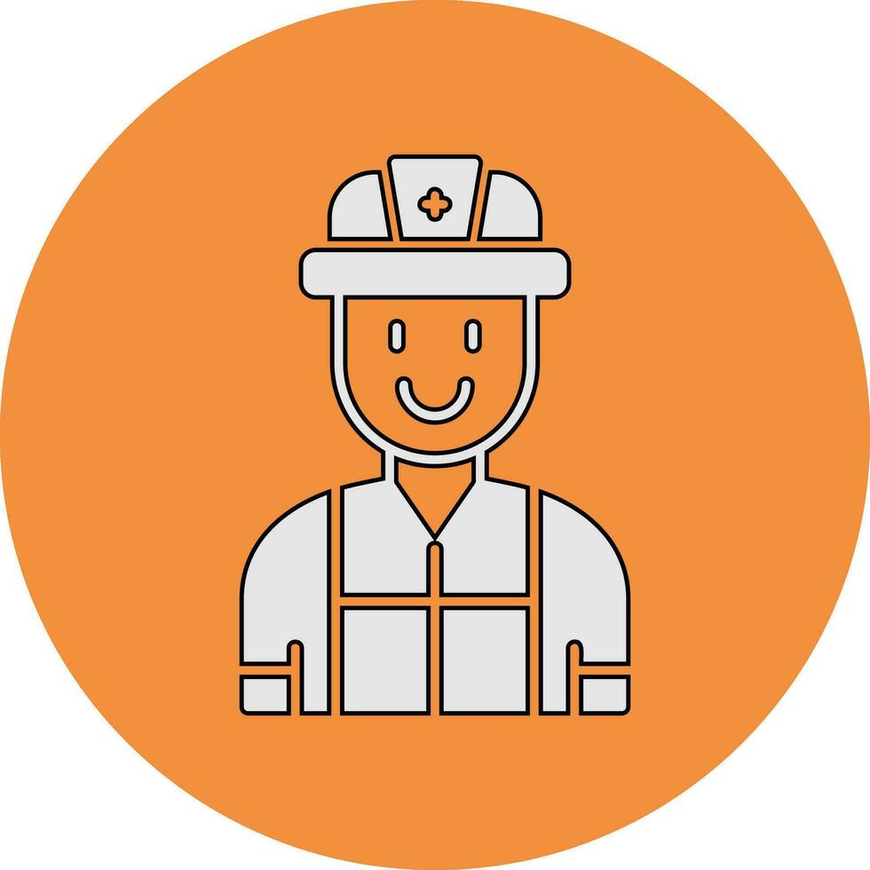 Firefighter Vector Icon