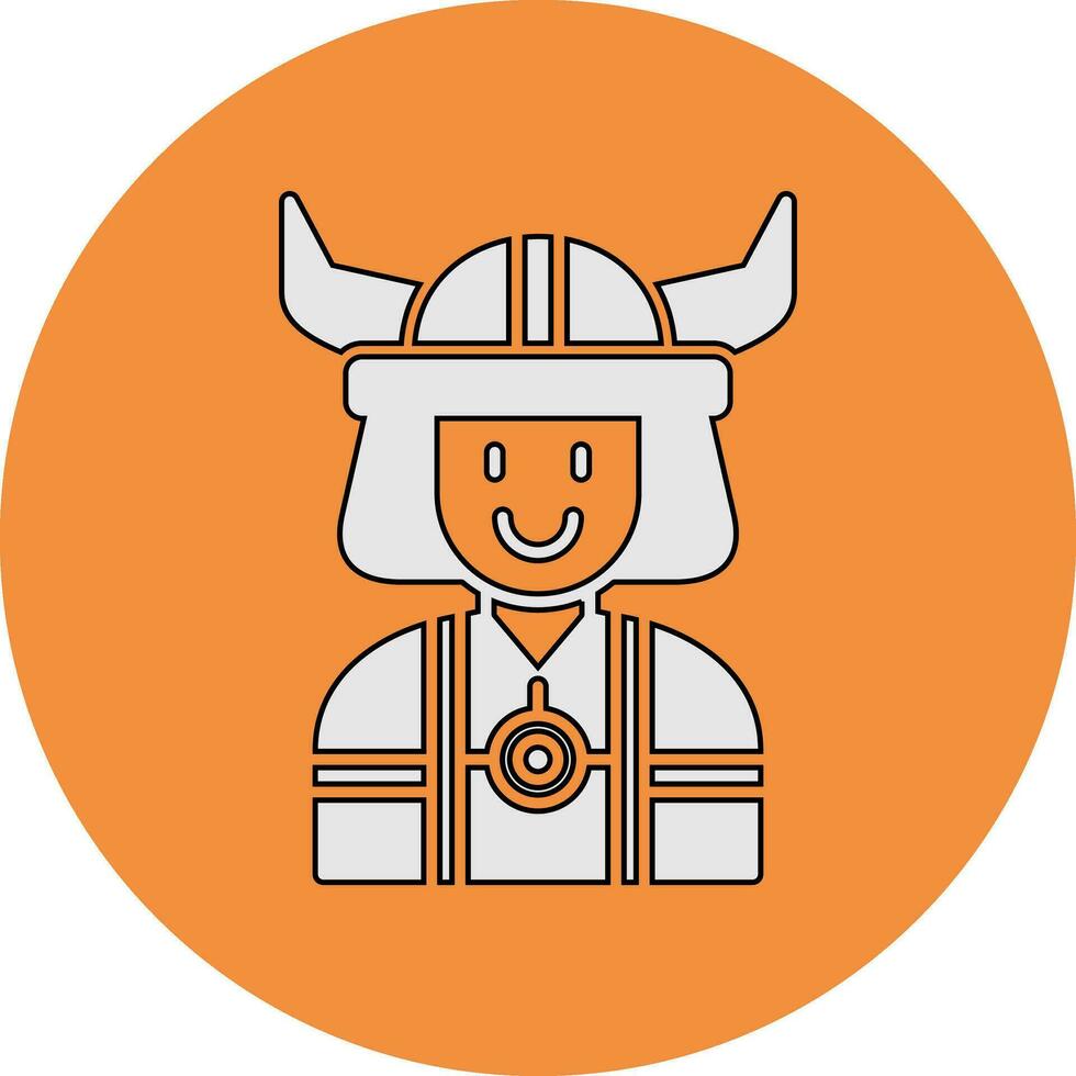 Viking Vector Icon