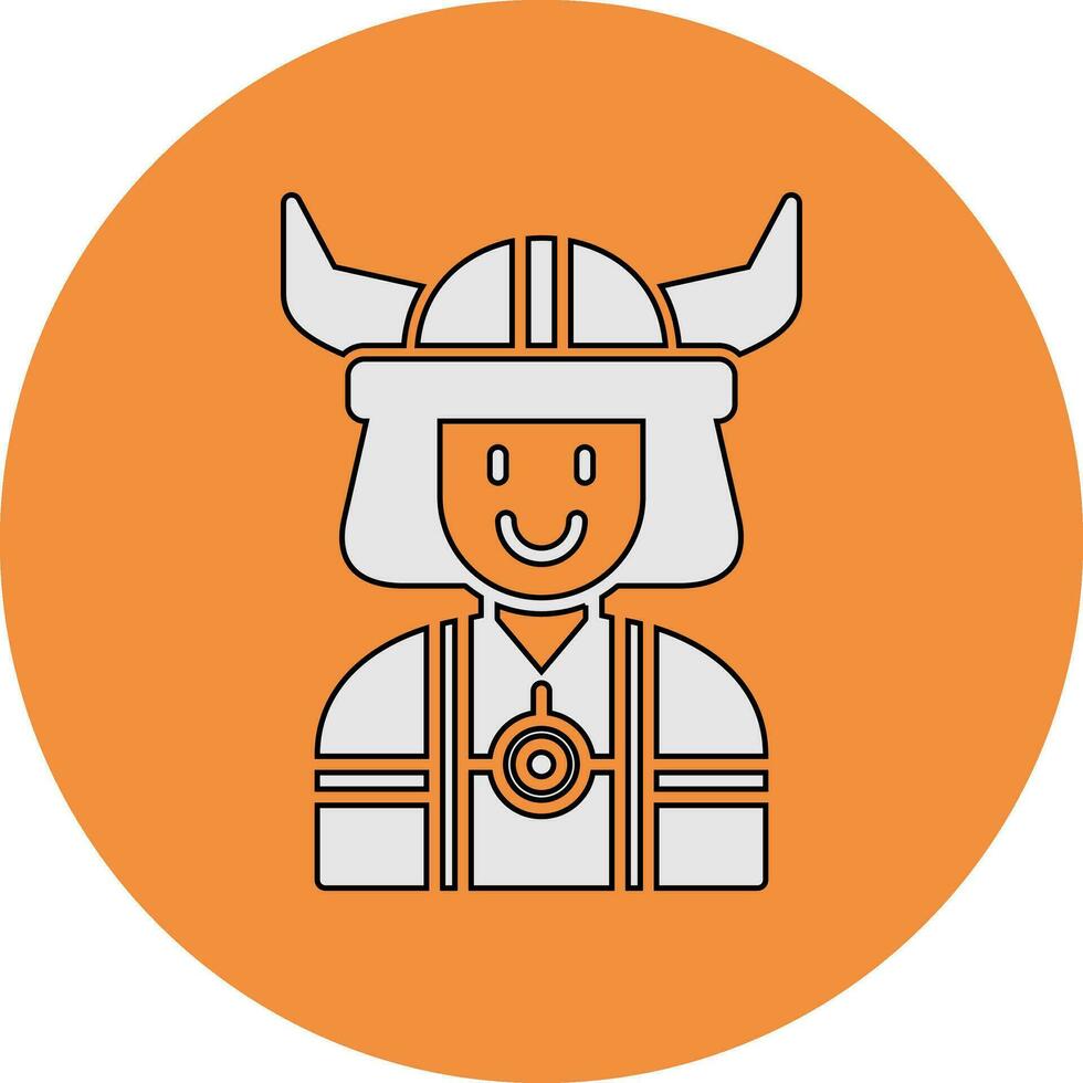 icono de vector vikingo