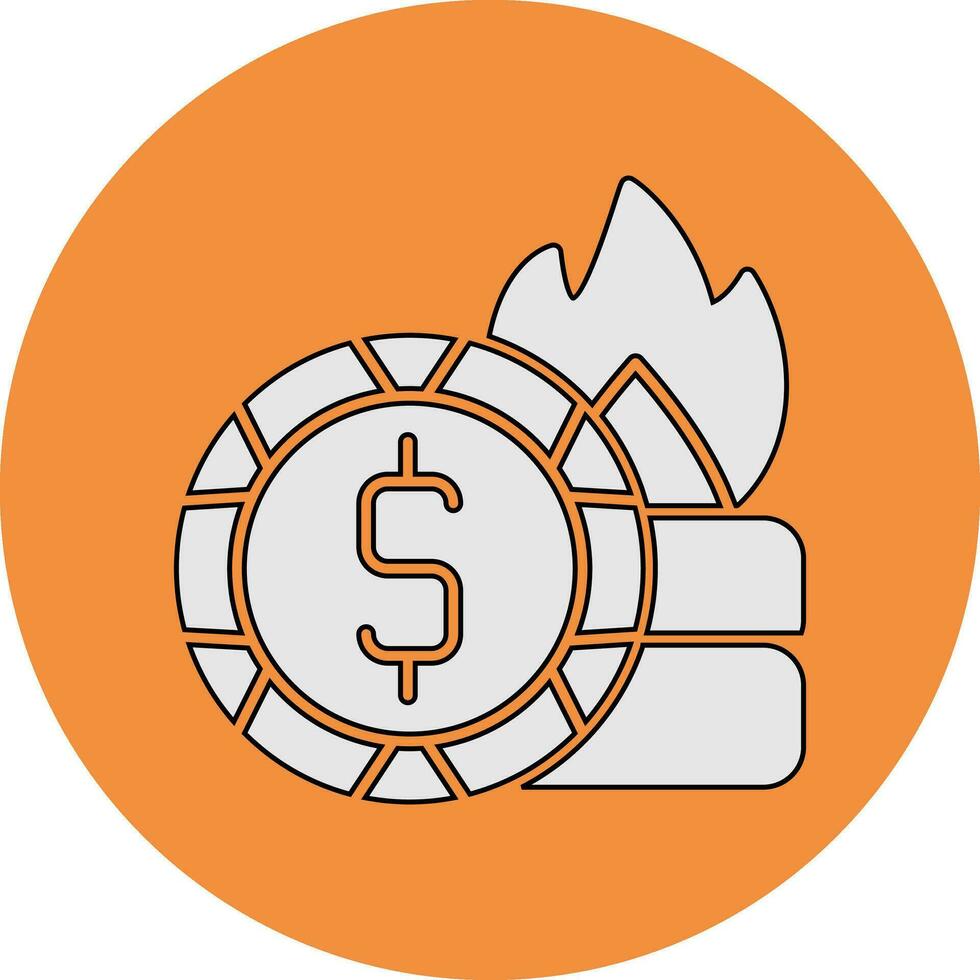 Burn Vector Icon