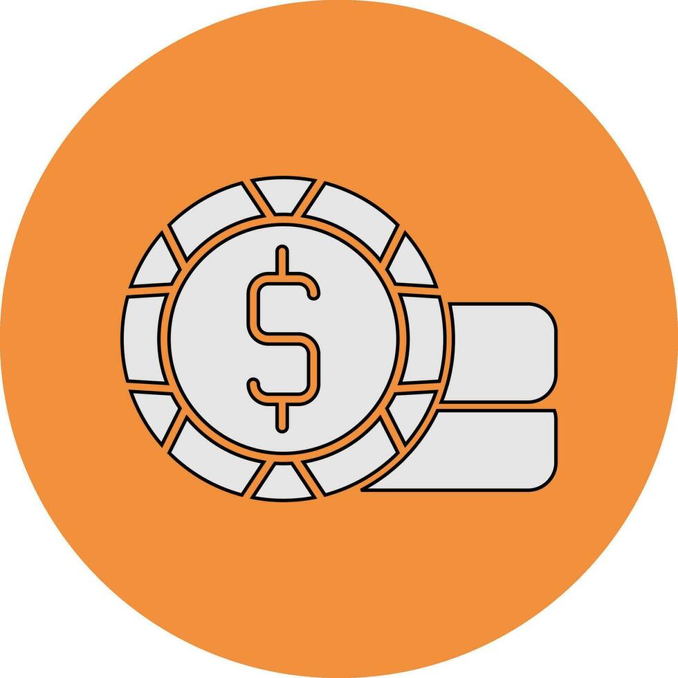 coins Vector Icon