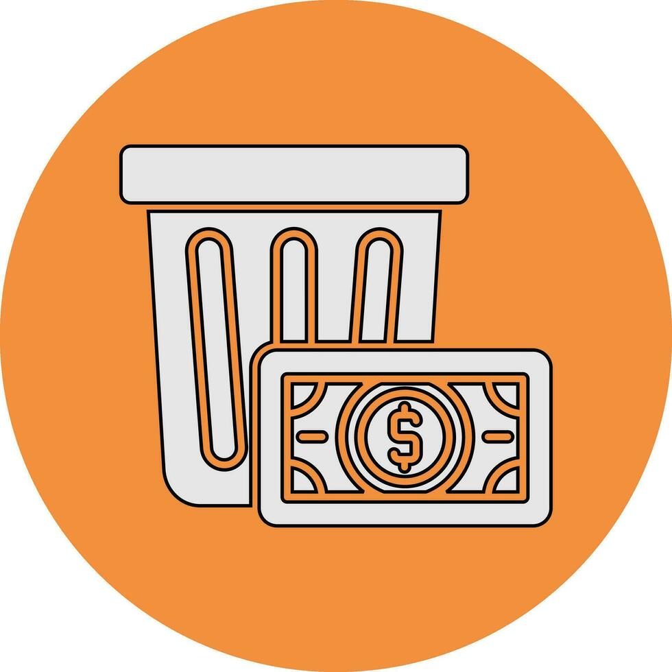 Wasted Money Vector Icon