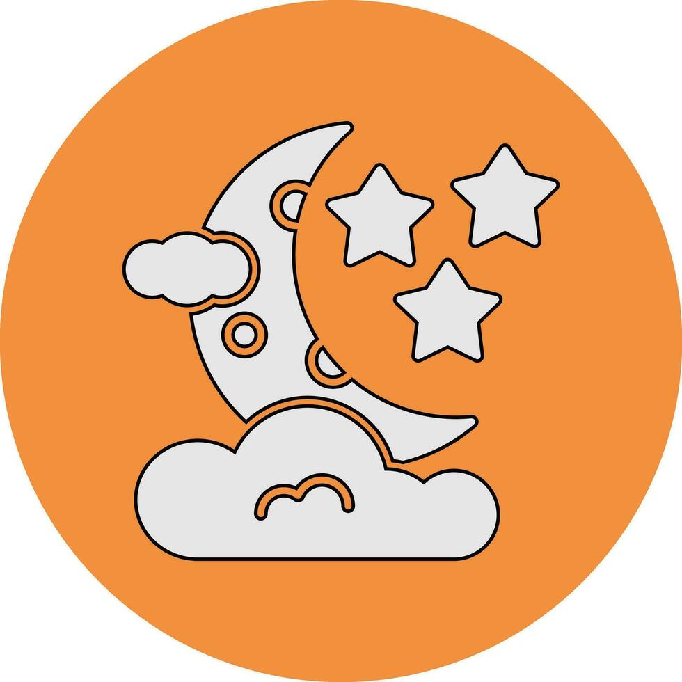 Moon Vector Icon