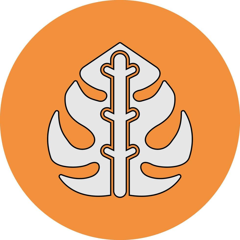 Philodendron Vector Icon