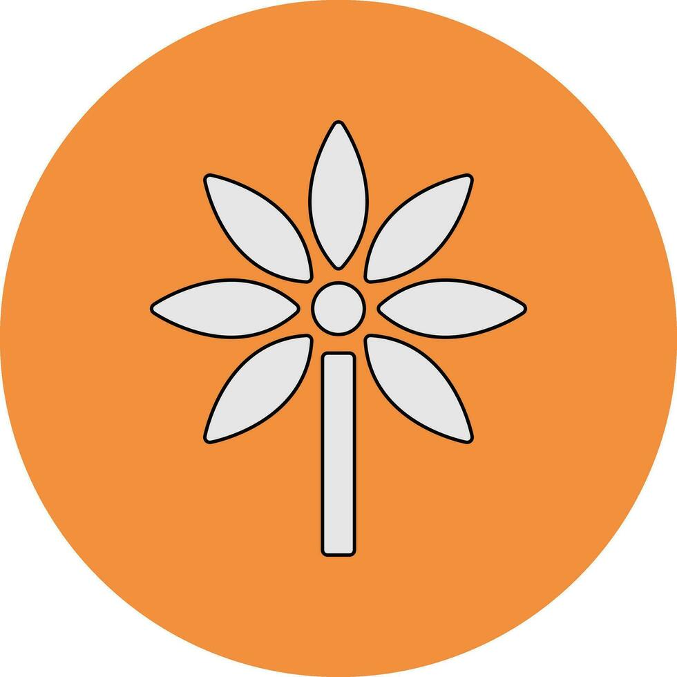 Schefflera Vector Icon