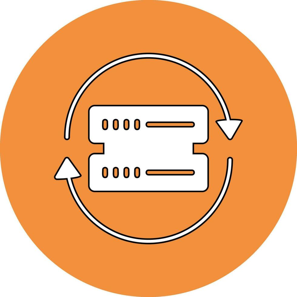 Data Transformation Vector Icon