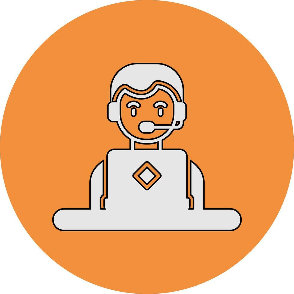 Operator Vector Icon