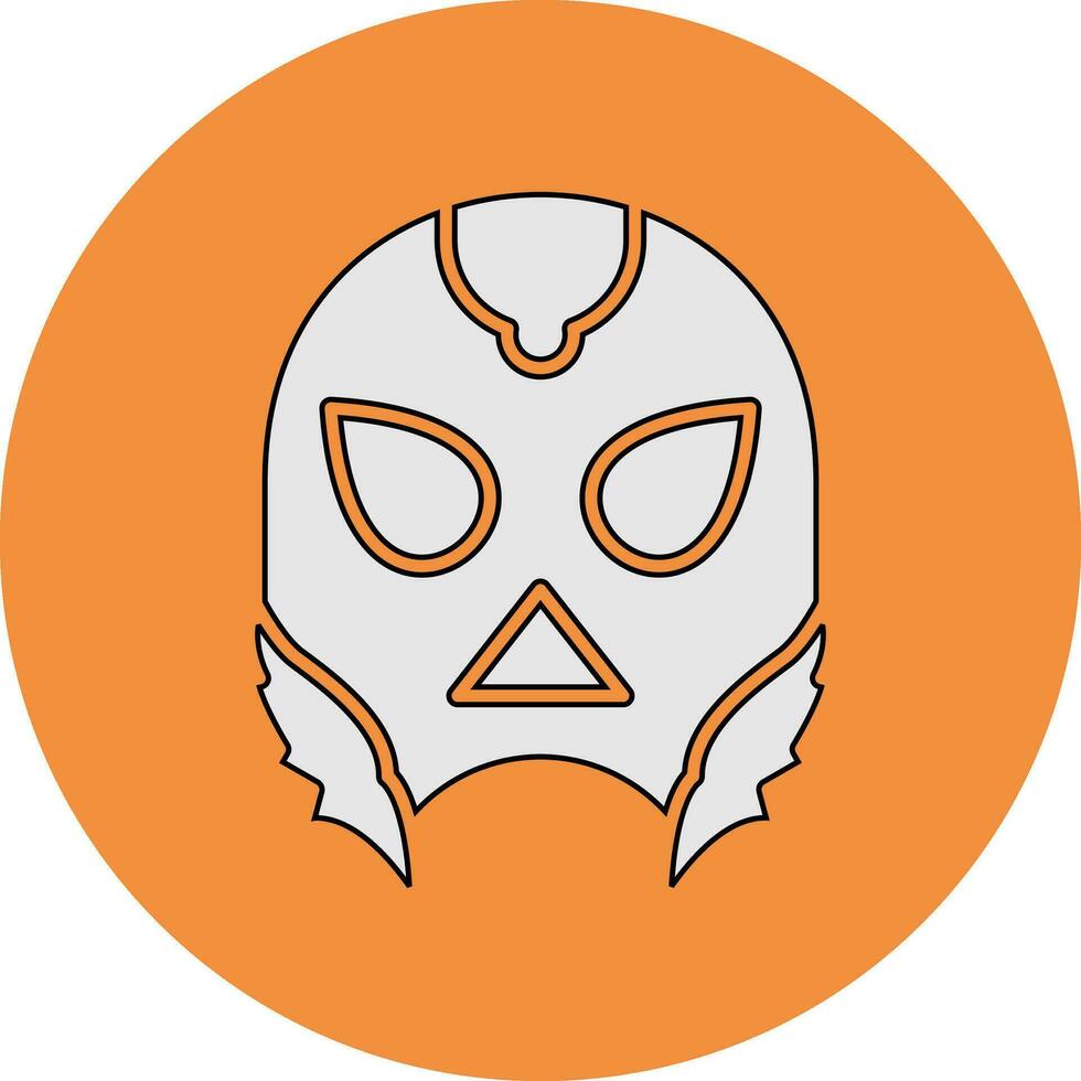 lucha mascaras vector icono