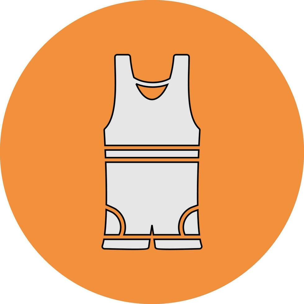 icono de vector de traje