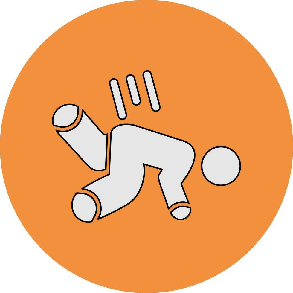 Falling Down Vector Icon