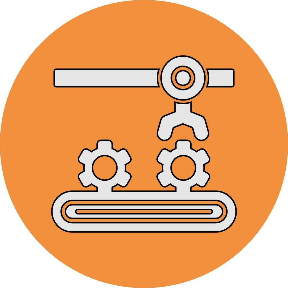 Conveyor Vector Icon