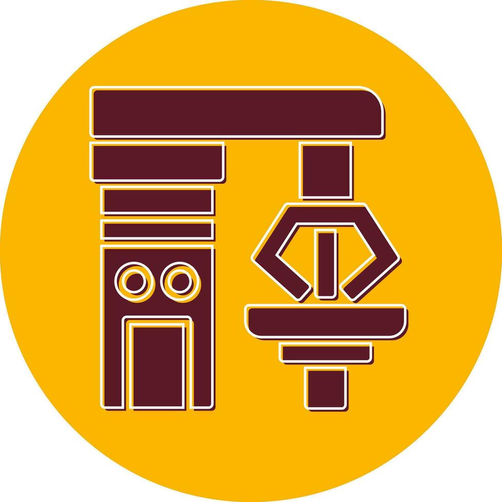 robotic surgery Vector Icon