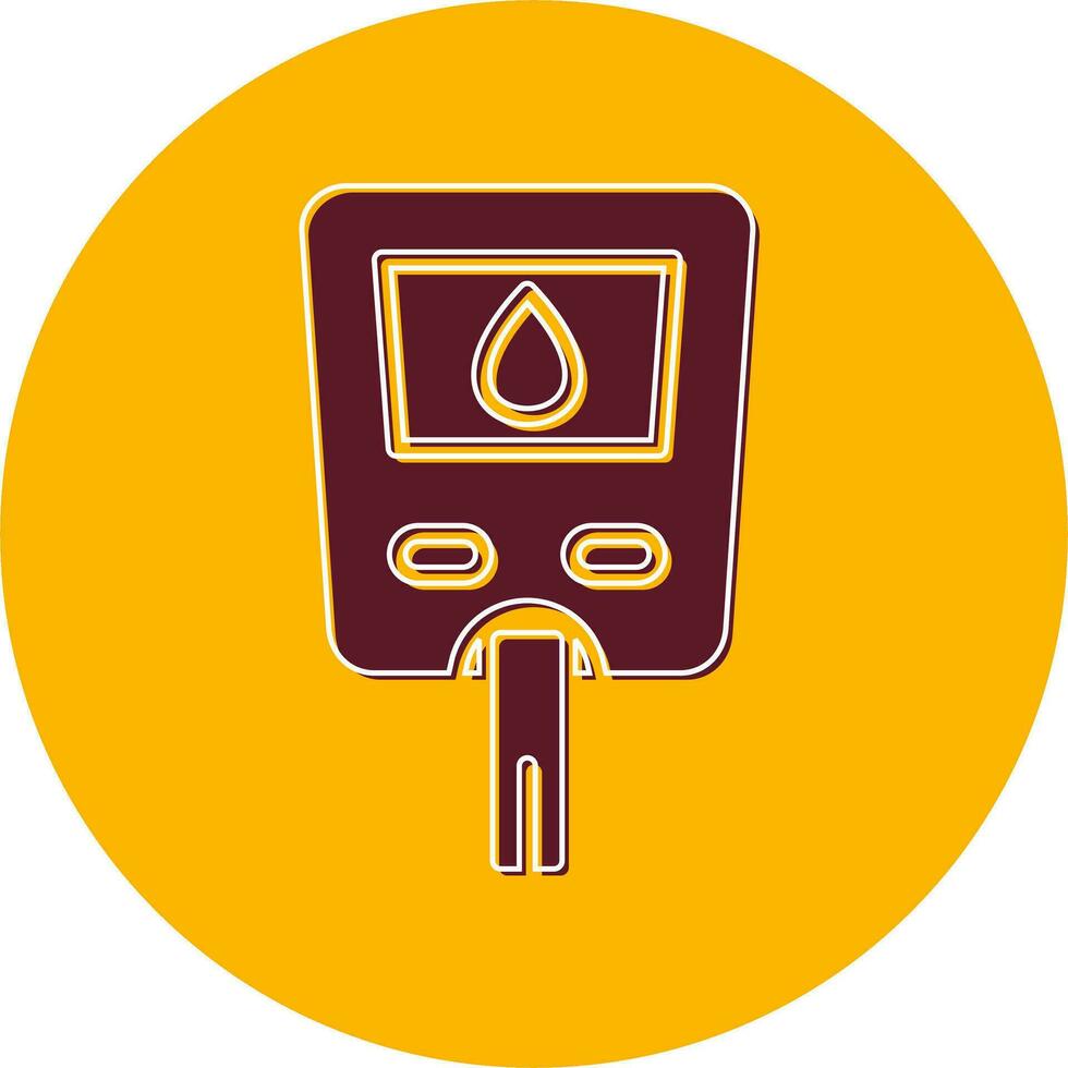 Glucose Meter Vector Icon