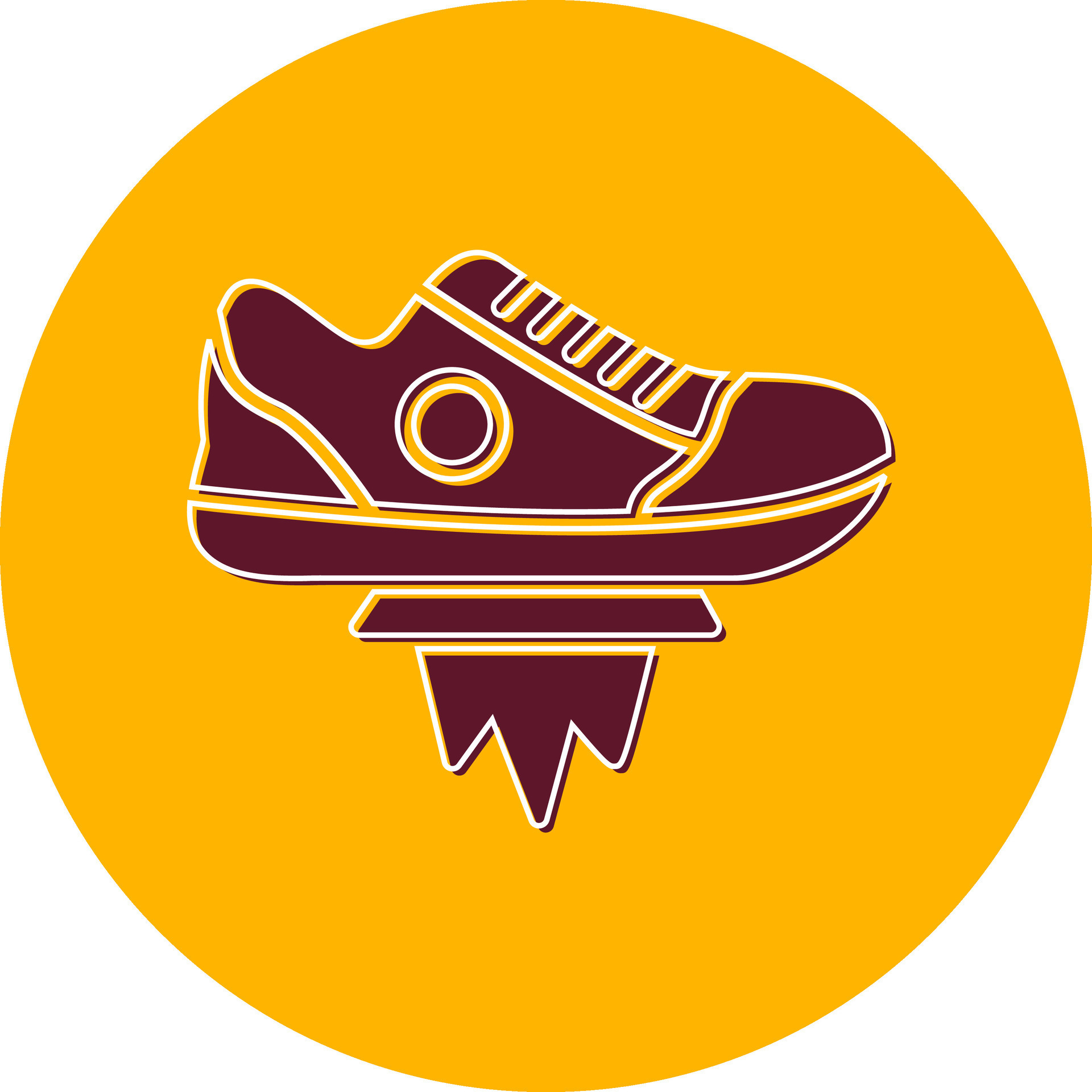 Flying Shoes Vector Icon 31794468 Vector Art at Vecteezy