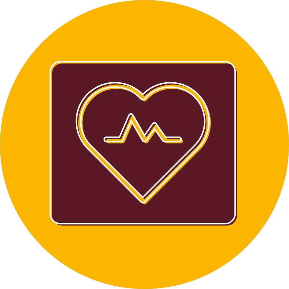 Heart Rate Vector Icon