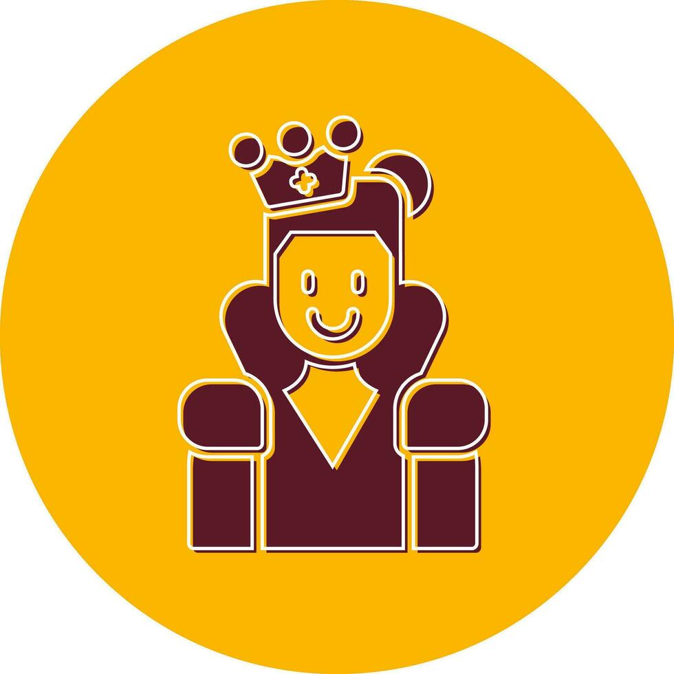 Queen Vector Icon