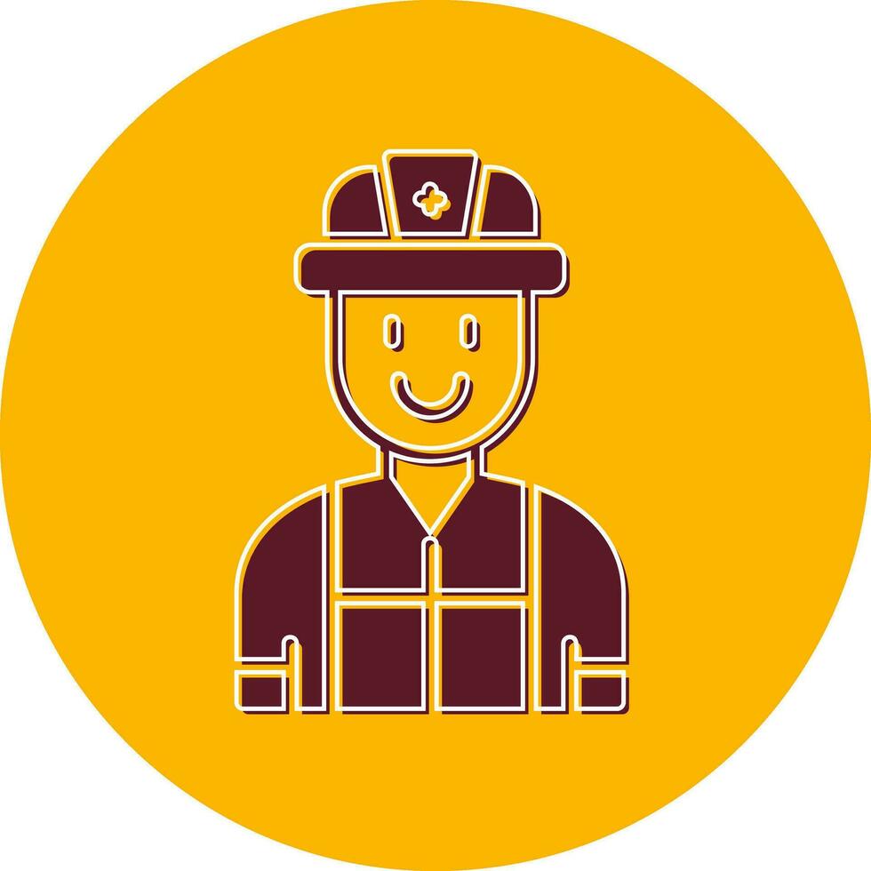 Firefighter Vector Icon